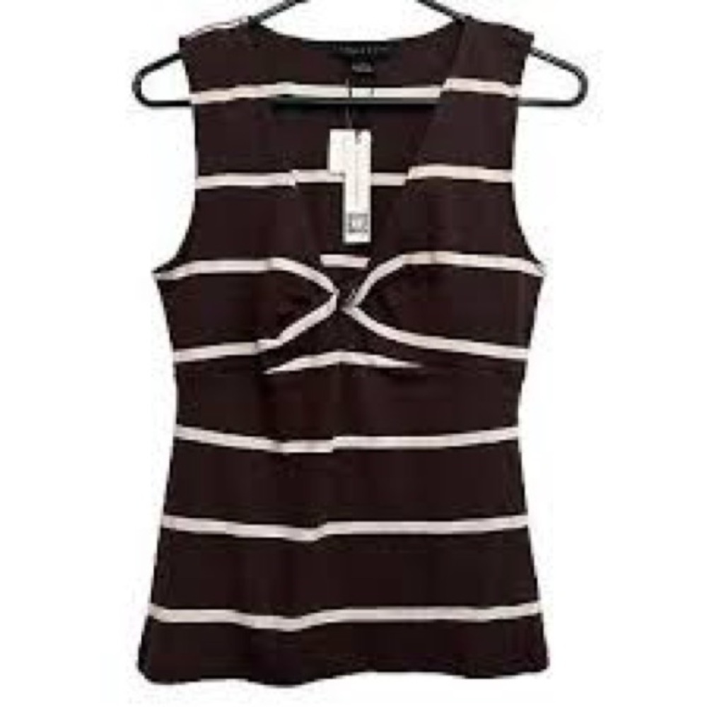 Sanctuary NWT chocolate and white